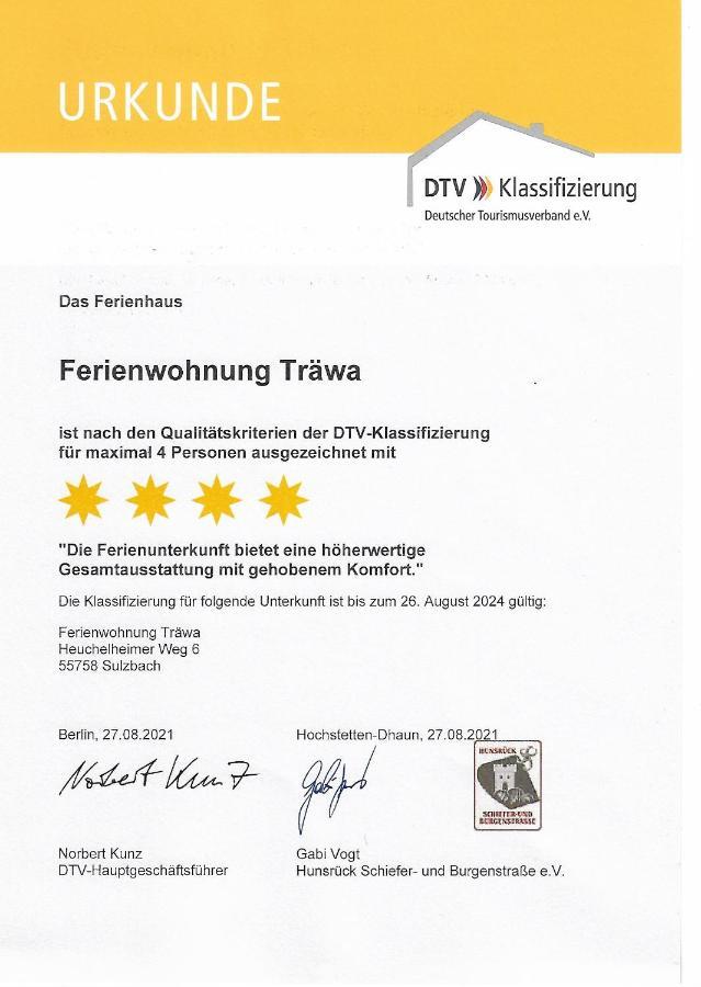 Ferienwohnung Traewa Sulzbach  Exterior photo